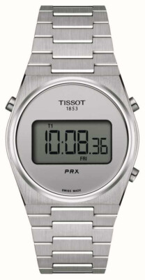 New Tissot PRX Digital Dial Steel Bracelet 35mm Unisex Watch