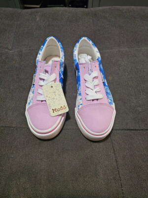 Mudd POPPY 41K FLORAL PURPLE SHOES. SIZE 4. NWT