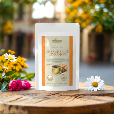 Orange Spice Cinnamon Tea - Refreshing & Naturally Soothing