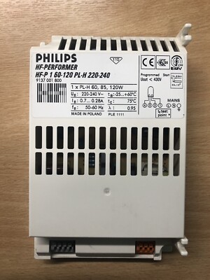 Box mit 10 x PHILIPS HFP 1 60-120W PLH Vorschaltgerät 