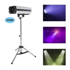 350W  Beam Spotlight Follow Spot Light Stage Light Effect DJ Party w/ Tripod