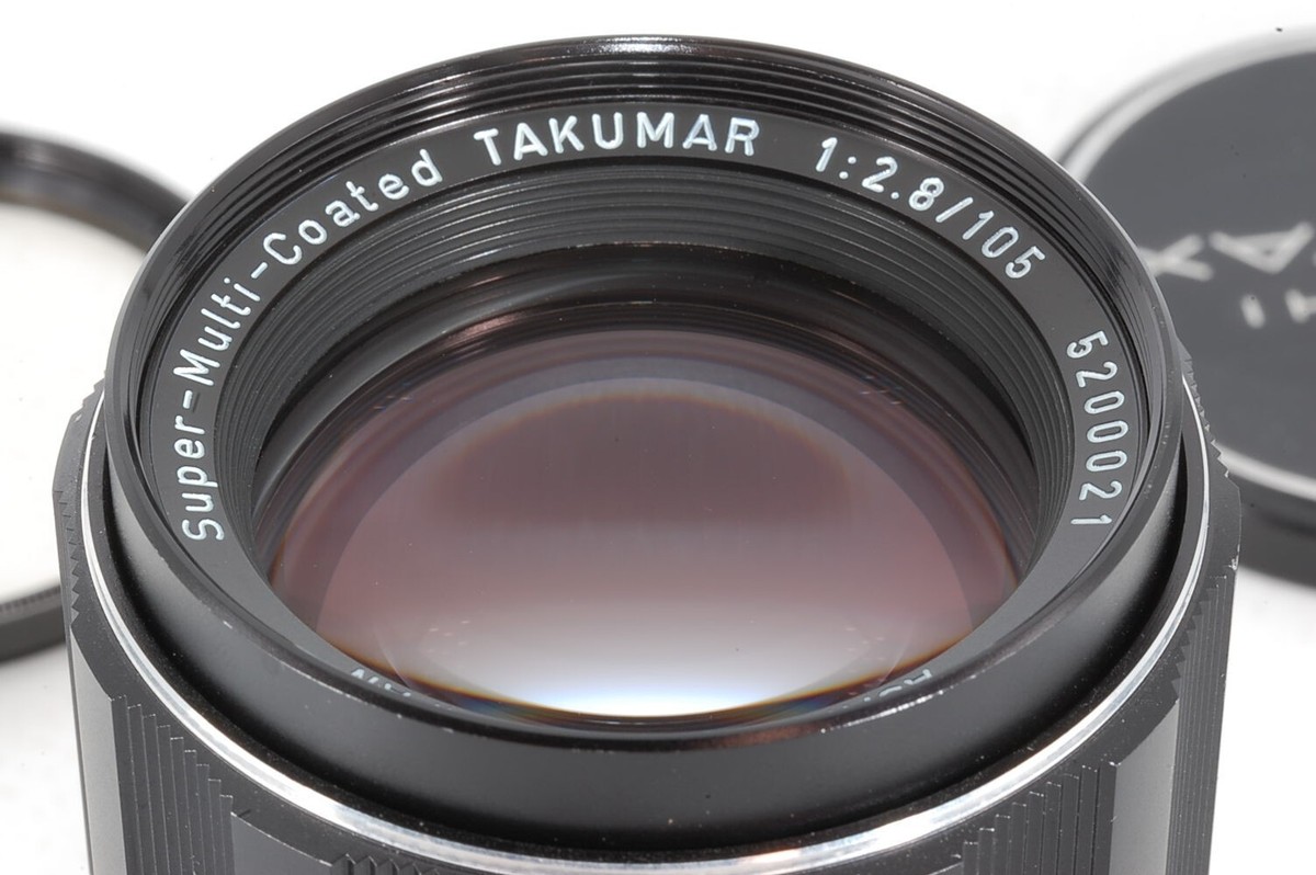 Asahi Pentax Super Multi Coated Takumar 105mm f2.8 M42 [Mint