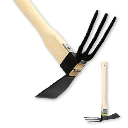 WeHome Zappetta Zappa Con Manico Legno 36 Cm Orto Giardino Testa In Acciaio Attrezzo Utensili Giardinaggio Wehome 8828023000522