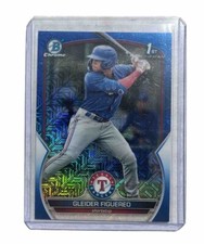 2023 Bowman Chrome Prospects Blue Mojo Refractor Gleider Figuereo /150 (RC)