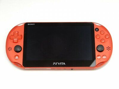 Sony PlayStation PS Vita Metallic Red PCH-2000 ZA26 Japan