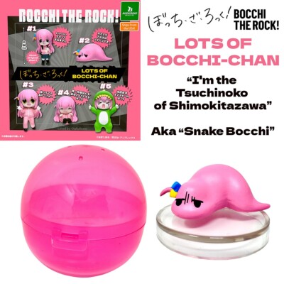 TSUCHINOKO / SNAKE Bocchi the Rock - A Lot Of Bocchi-Chan Gashapon #2 (NEW)
