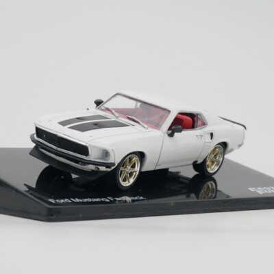 2022 Altaya Fanhome 1:43 Diecast Fast & Furious White 1967 Ford Mustang Fastback