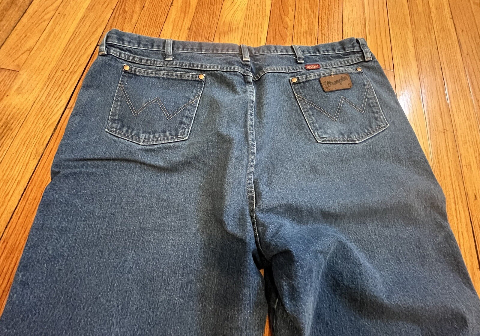 Wrangler Cowboy Cut 31MWZPW Men's Relaxed Fit Denim Blue Jeans Size 46X34 Lot W