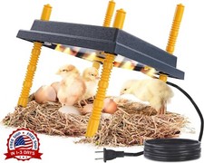Calefactor Pollitos 10x10para 15 Pollitos Placa Calefactora con Altura y Angulo
