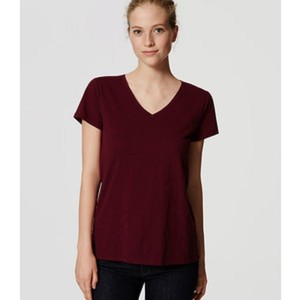 soft v neck tee