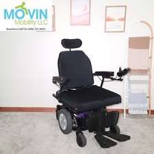Bariatric Quantum Q6 Edge HD 450lbs Power Wheelchair Tilt Legrest Recline