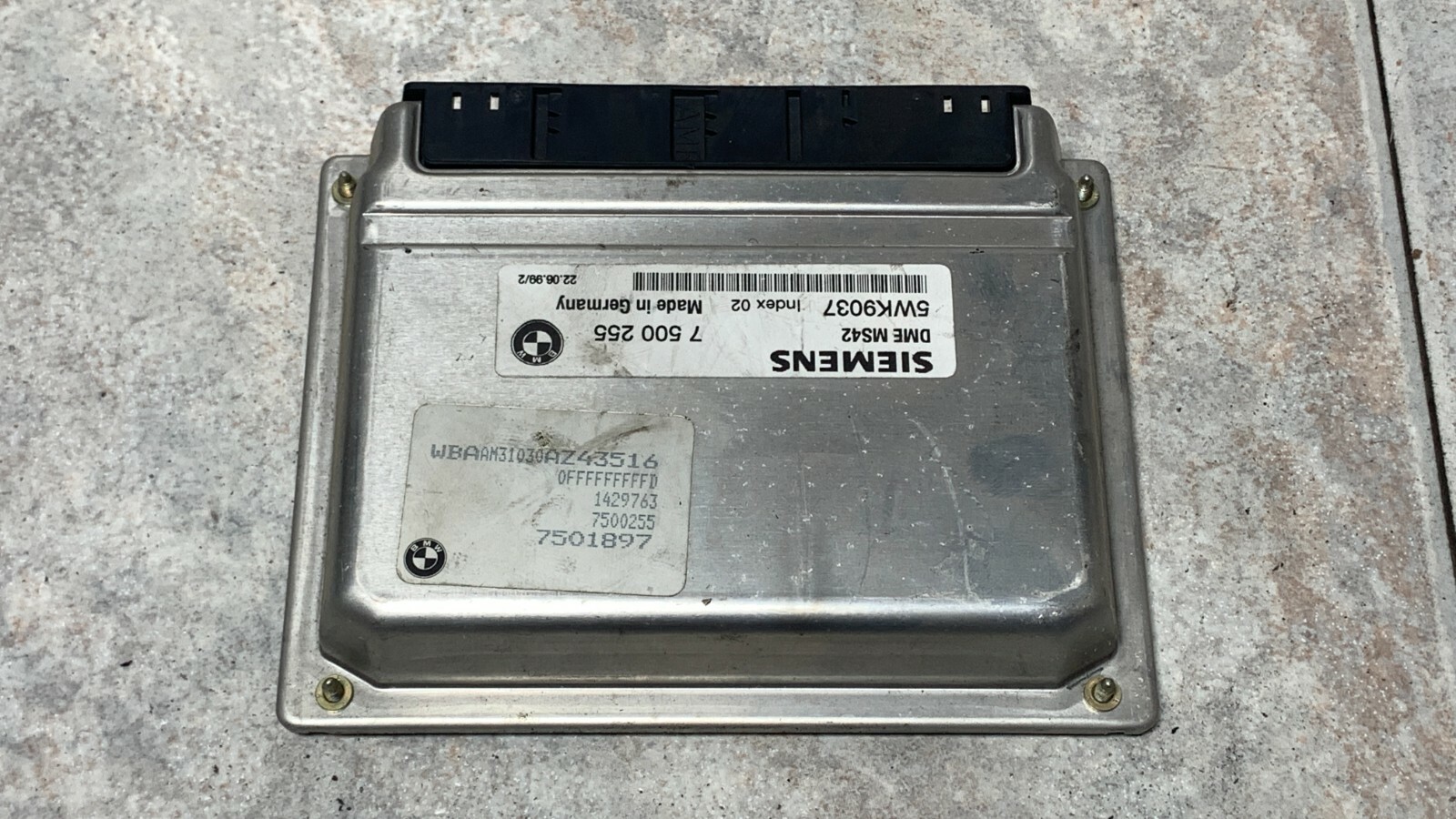 BMW E46 320i Motorsteuergerät Siemens 7500255 for sale online | eBay 