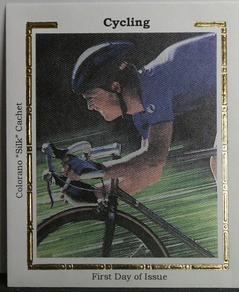 USPS FDC Signed by 3 Olympic Team Members US #3119b 1996 50c Cycling ST1274 - Image 4 of 4