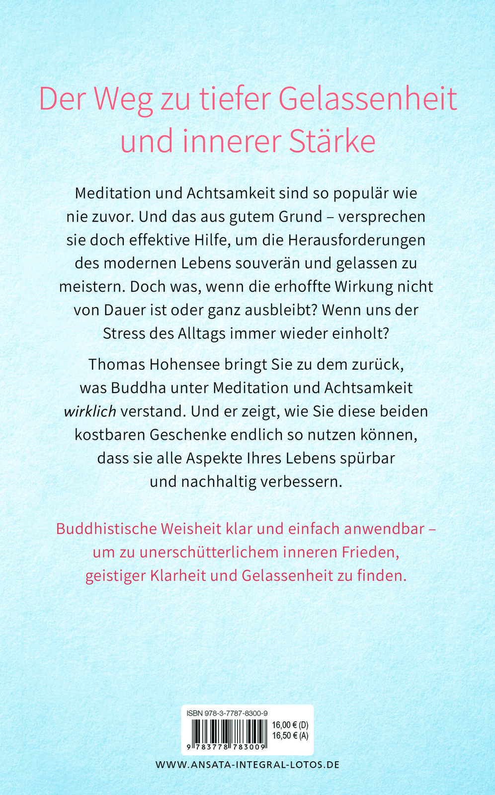 Thumbnail - Buddhas Kostbare Geschenke An Dich Thomas Hohensee