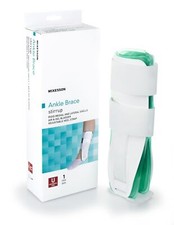 MCK-Ankle Support McKesson One Size Fits Most Hook and Loop Strap Closure Foot