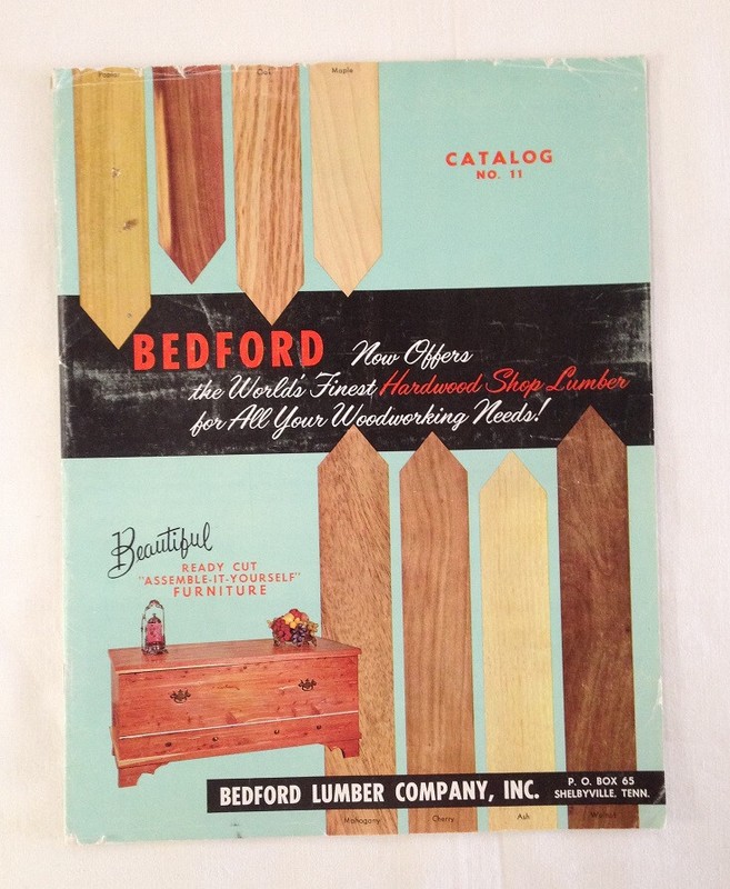 Vintage 1960's Bedford Lumber Co. Catalog No. 11 - Shelbyville, Tenn.