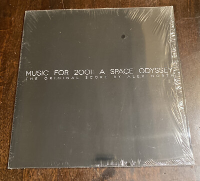 2001: A Space Odyssey LP OST Alex North  Mondo Black Vinyl Record SDCC Rare