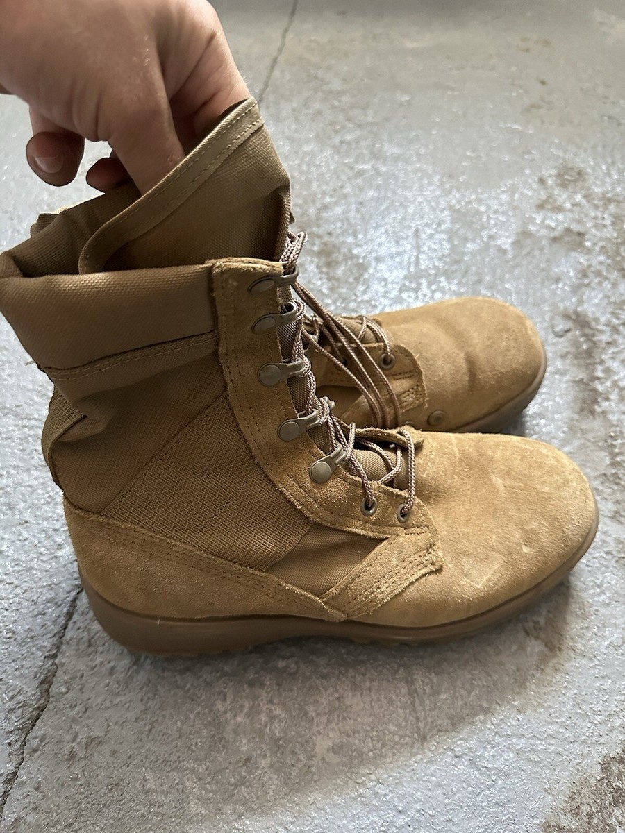 US Military Coyote Combat Boots Military Tan Size 7W | eBay