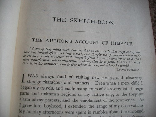 Selections from THE SKETCH-BOOK (1901) by Washington Irving - Picture 5 of 7