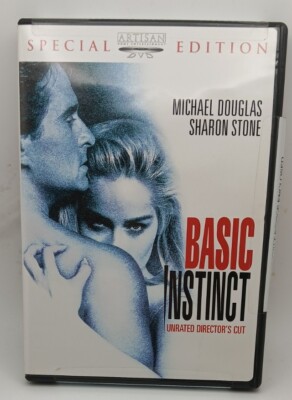 Basic Instinct (DVD,1992) Unrated Special Edition- PRE-OWNED VERY GOOD 
