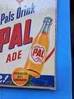 Vintage PAL Poster Drink Ade Good Pals Real Orangead Huge Advertisement  — photo 3