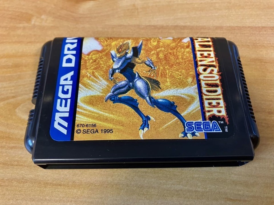 Alien Soldier Genesis Megadrive Sega Treasure With Box Instructions ...
