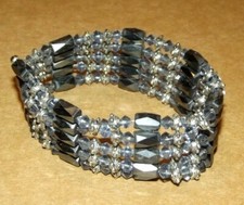 Hematite Powerful Magnetic Bracelet Therapy Healthy Pain Relief B100