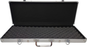 Scratch and Dent Discounted DA VINCI Aluminum Case, No Chip Tray Inside
