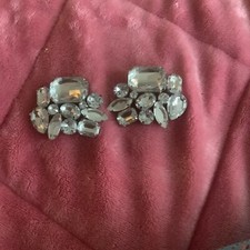 Women Shoes Clips DIY Shoe Charms Jewelry Shoe Rhinestones Crystal Decoration