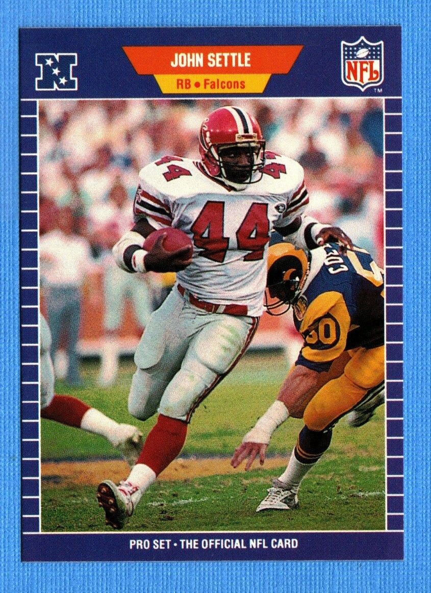 1989 Pro Set #15 John Settle Falcons