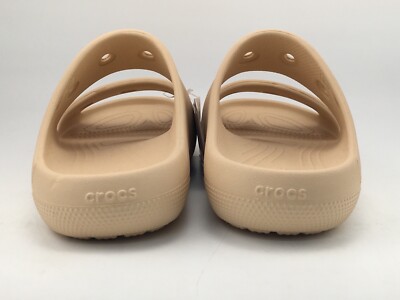 Crocs Classic Shitake Beige Sandal V2 Unisex 209403-2DS Size