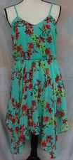 Sequin Hearts Women Sun Dress Dress Elastic Waist M