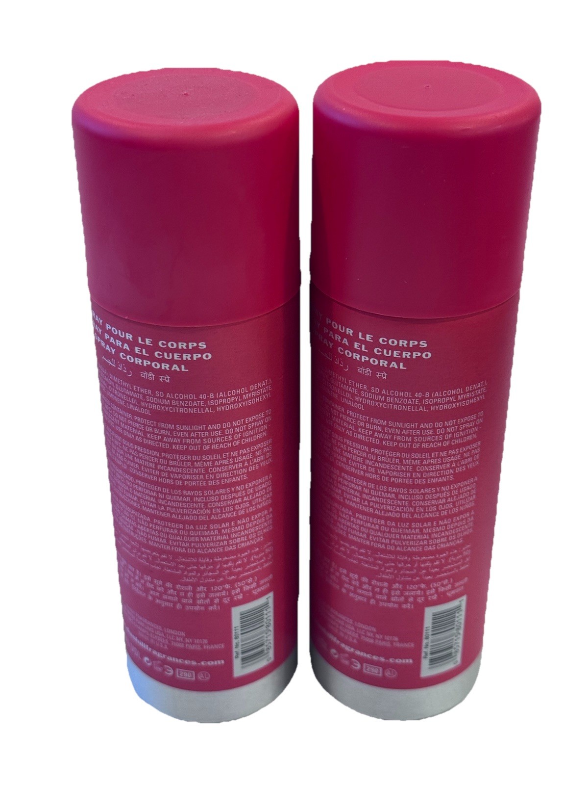 Desire by Alfred Dunhill Body Spray 2 X 6.4 Oz for Men's New As Shown 2 Pcs.