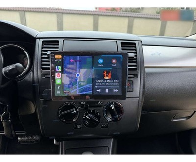10'' For Nissan Tiida 04-2007 2008 09 10 2011 CarPlay Android 14 Stereo Radio GPS