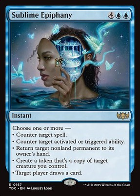 Magic/MTG Sublime Epiphany TDC-167 Rare Englisch Neu