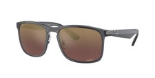 Ray-Ban RB 4264 grey purple mirror gold polar 876/6B Sunglasses