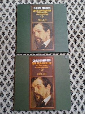 Claude Debussy  Das Klavierwerk  1+2  Noel Lee  6 Vinyl LP`s Telefunken sehr gut