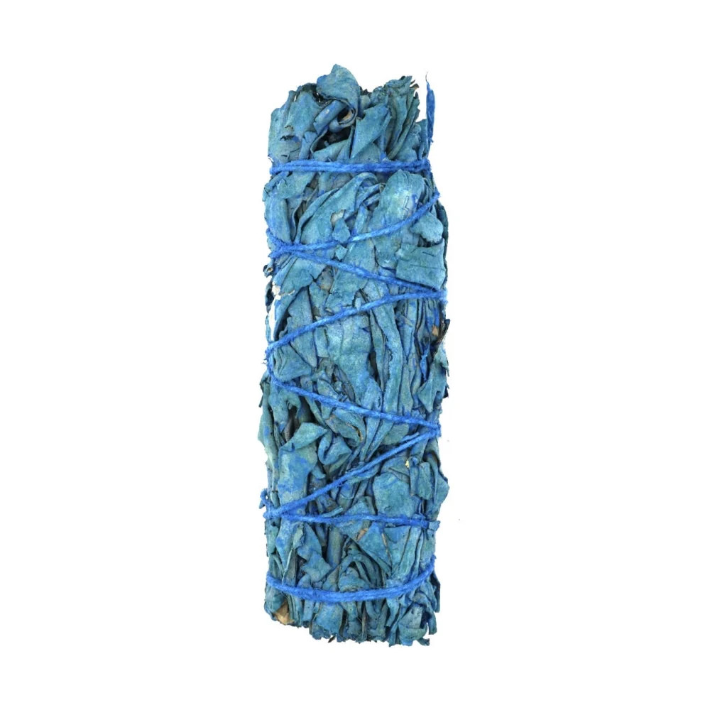 Nag Champa & White Sage Smudge Stick 4″ – Cleanse & Calm