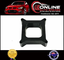 1/2” Holley Carby Spacer - Squarebore OPEN Phenolic carburettor riser