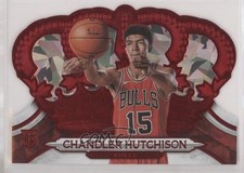 2018-19 Panini Crown Royale Red Crystal 9/49 Chandler Hutchison #151 6o3