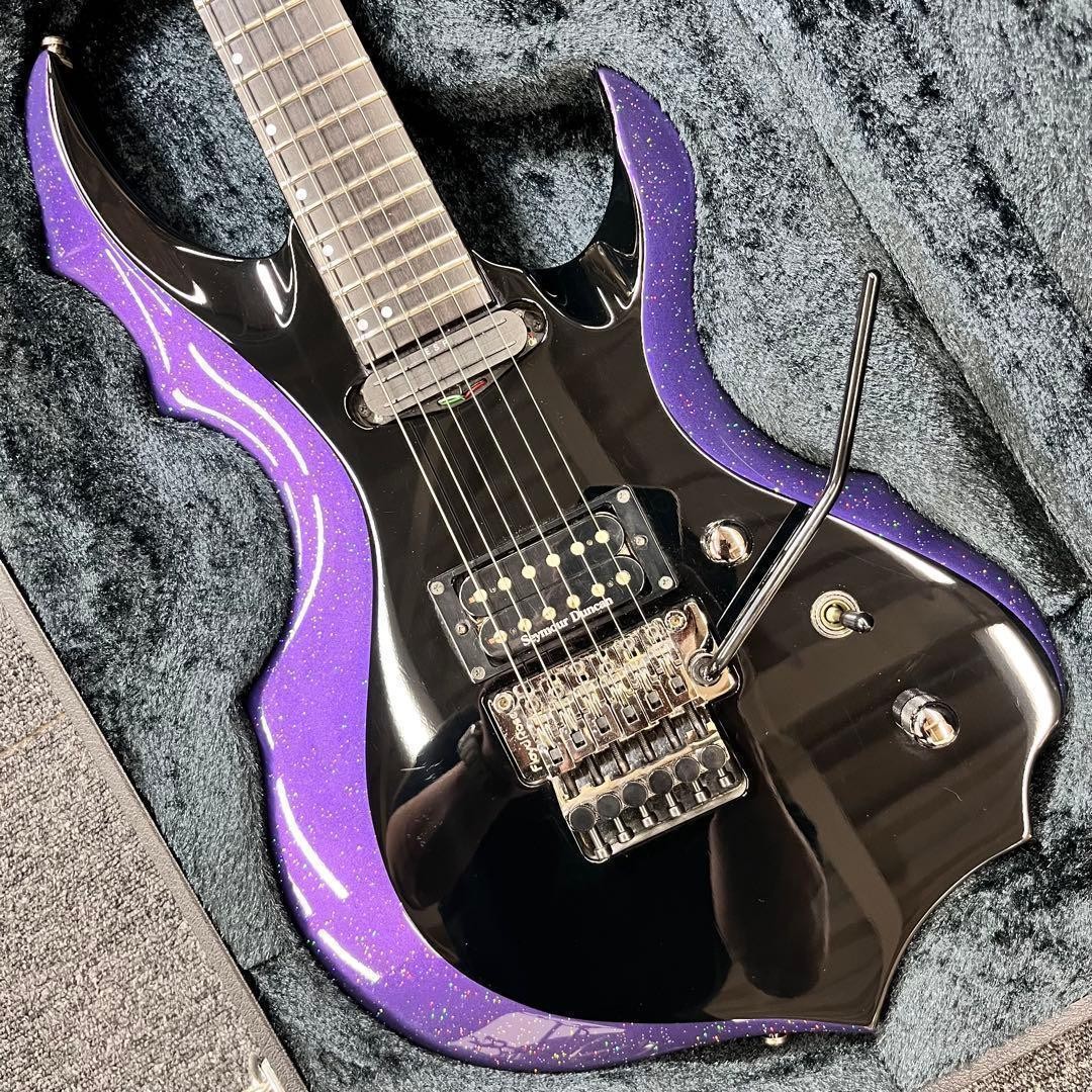 Electric Guitar ESP FRX Custom Order Color Purple Black S/N