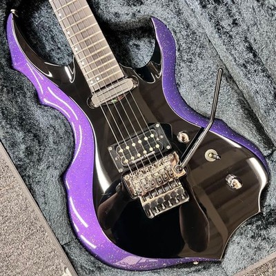 Electric Guitar ESP FRX Custom Order Color Purple Black S/N