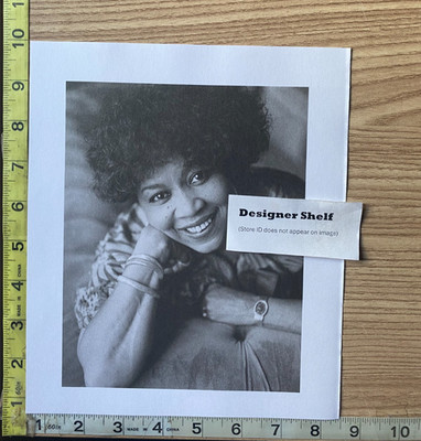 Mavis Staples Headshot Looking Into Camera 1989 Scene Book Photograph