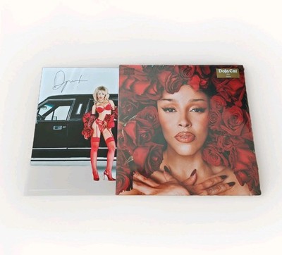   Doja Cat Vie Vinyl LP Schallplatte Signed Insert Signiert Black Autogramm