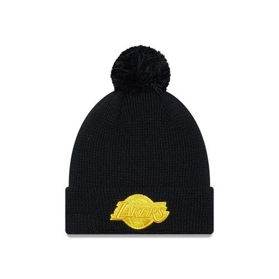 New Era Team Bommelmütze für Herren ~ LA Lakers schwarz