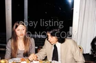 35mm Slide - Young Couple On A Date Meal Restaurant Fasion Culture 70s (D)