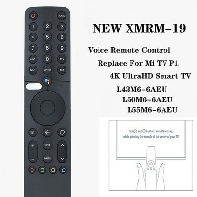 2.4Ghz XMRM-19 1CH TV Bluetooth Sprachfernbedienung für Xiaomi Mi P1 Android 4K