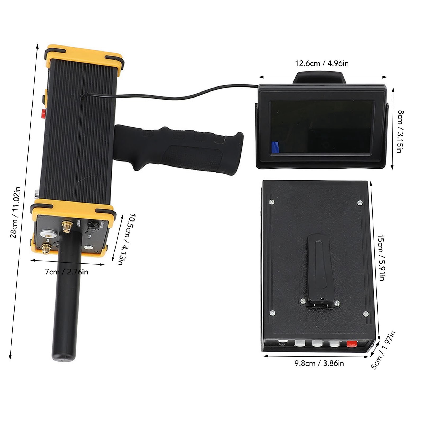 JY 15m Depth 1000 Meter Range Metal Detector High Precision Metal Detector