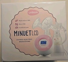 BRAND New NIB Unimom Minuet LCD Double Electric Breast Pump