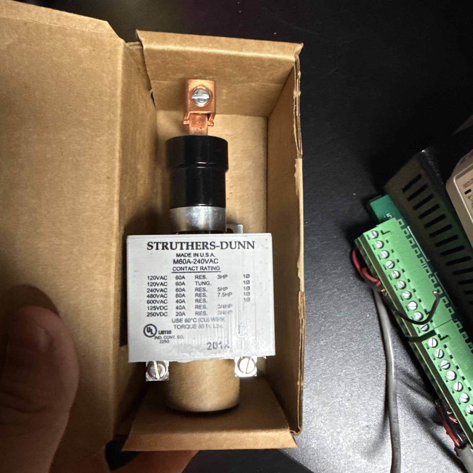 STRUTHERS DUNN RELAYS M60A-240VAC / M60A240VAC (NEW)